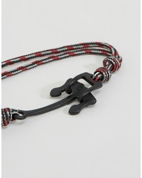 Icon Brand Alton Rope Anchor Bracelet In Red