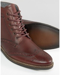Red Tape Brogue Boots