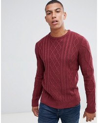 Another Influence Cable Knit Jumper