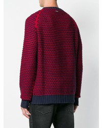 Just Cavalli Chunky Knit Raglan Sweater