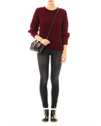 Isabel Marant Noreen Textured Knit Sweater