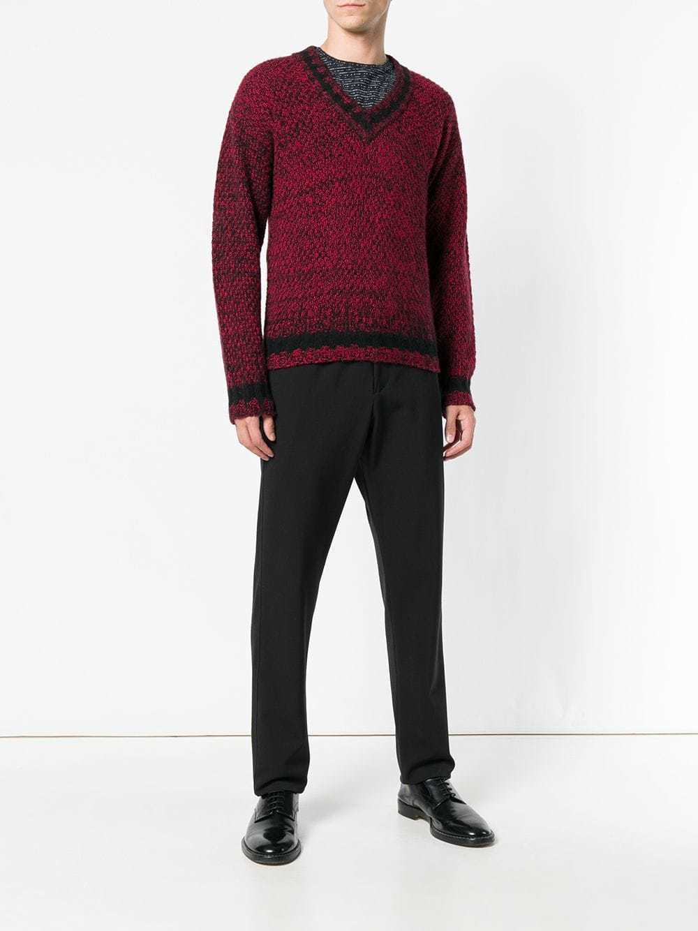 Mp Massimo Piombo V Neck Sweater, $304 | farfetch.com | Lookastic