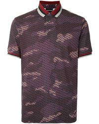 Emporio Armani Camouflage Print Polo Shirt