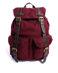 Asos Backpack With Contrast Straps