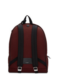 Saint Laurent Red Canvas City Backpack