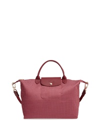 Longchamp Medium Le Pliage Dandy Print Shoulder Bag