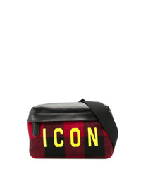 DSQUARED2 Icon Plaid Belt Bag