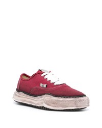 Maison Mihara Yasuhiro Baker Distressed Low Top Sneakers