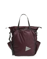 And Wander Sil Water Repellent Packable Tote In Purple At Nordstrom