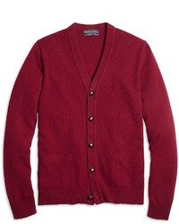Brooks Brothers Cashmere Button Front Cardigan