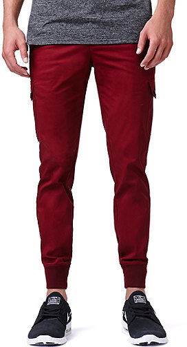 Buy Maroon Cotton Blend Trousers Capris For Women Online In India At  Discounted Prices