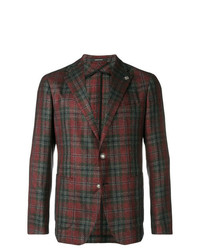 Tagliatore Montecarlo Checked Blazer