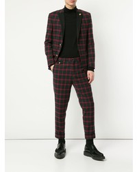 Education From Youngmachines Single Breasted Check Blazer