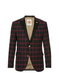 Education From Youngmachines Single Breasted Check Blazer