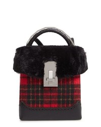 The Volon Plaid Great Box Bag With Faux