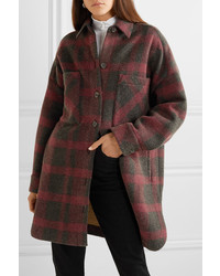 IRO Zunky Oversized Checked Flannel Jacket