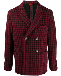 Barena Checked Double Breasted Jacket