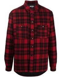 Destin Check Pattern Flannel Shirt
