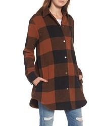 BB Dakota Eldridge Oversize Buffalo Check Shirt Jacket