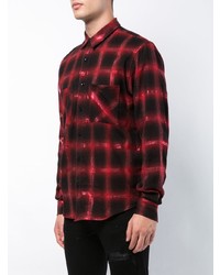 amiri check shirt