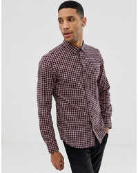 ONLY & SONS Slim Fit Shirt In Grid Check