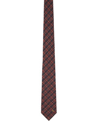 Gucci Red Check Tie