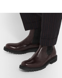 Dries Van Noten Polished Leather Chelsea Boots