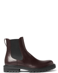 Dries Van Noten Polished Leather Chelsea Boots