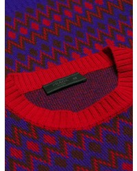 Prada Intarsia Knit Jumper
