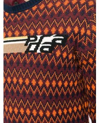 Prada Intarsia Logo Sweater