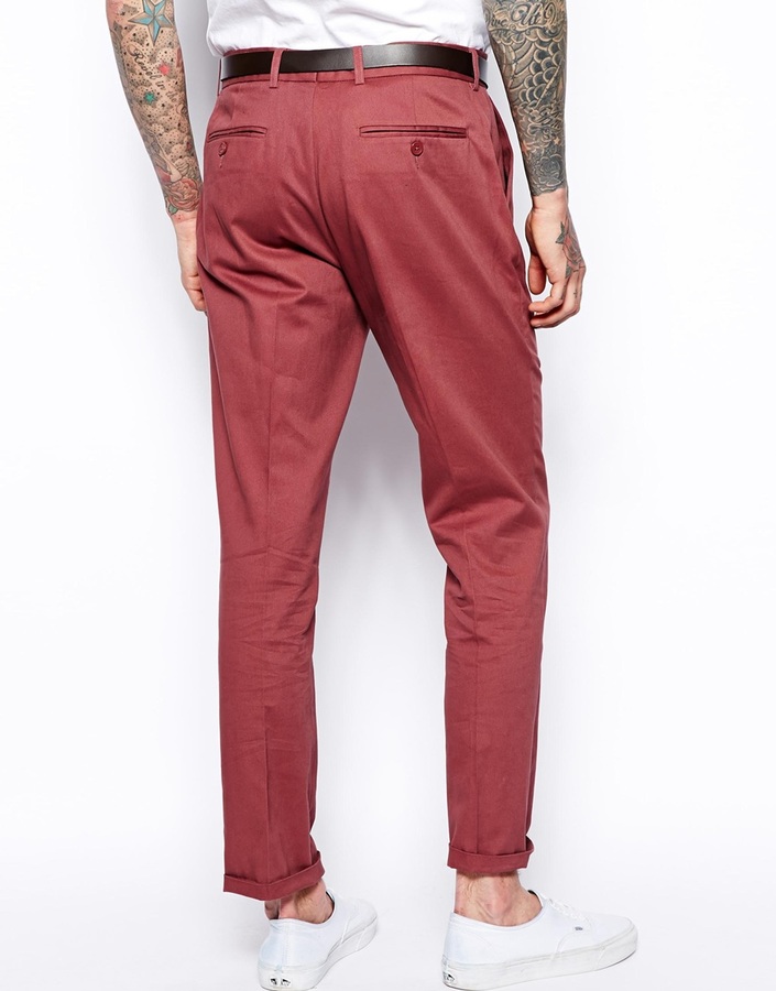 Asos Slim Fit Smart Chino Pants, $47 | Asos | Lookastic