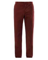 Band Of Outsiders Flat Front Cotton Chinos