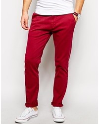 Solid Skinny Fit Chino