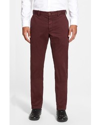 French Connection Slim Fit Stretch Cotton Pants