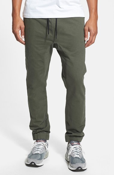 jogger style chinos