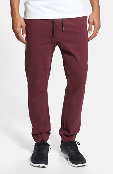 jogger style chinos