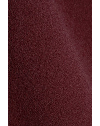 Theory Clairene Wool And Cashmere Blend Coat Merlot