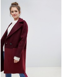 Only Colour Block Oversized Coat
