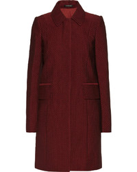 Jill Stuart Lauren Textured Jacquard Coat