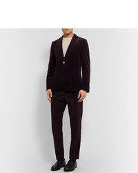 Hugo Boss Grape Slim Fit Cotton Corduroy Suit Jacket