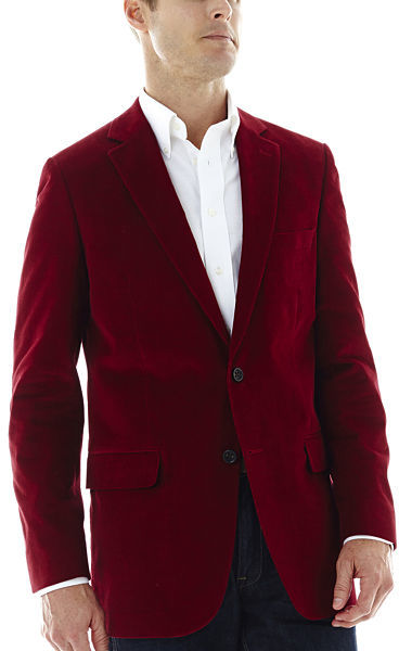 jcpenney Stafford Signature Corduroy Sport Coat, $120, jcpenney