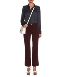 Alexa Chung For Ag The Revolution High Rise Flared Corduroy Jeans