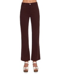Alexa Chung For Ag The Revolution High Rise Flared Corduroy Jeans