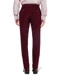 Canali Tapered Corduroy Trousers