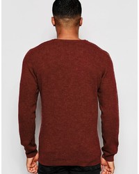 Asos Brand Lightweight Lambswool Rich Sweater