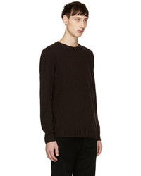 A.P.C. Burgundy Wool Sweater