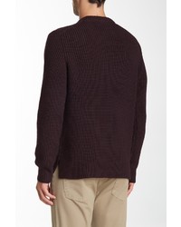Vince Chunky Knit Wool Crew Neck Sweater