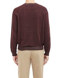 Barneys New York Crewneck Sweater Red Size Xxl