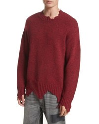 Ovadia & Sons Destroyed Crewneck Sweater