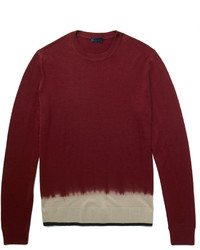 Lanvin Dip Dyed Merino Wool Sweater